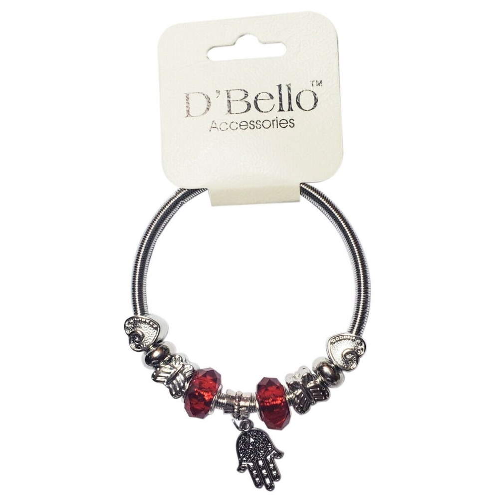 D' BELLO WOMEN'S SILVER BRACELET